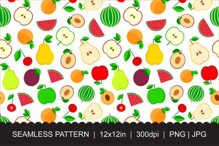 Seamless Fruit Pattern