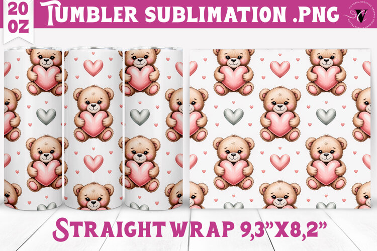 Valentines Tumbler | Spring & Valentine sublimation example image 1