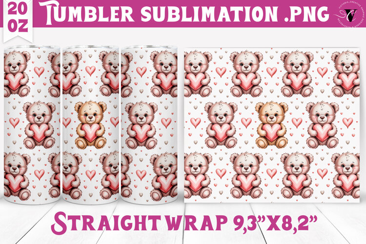 Valentines Tumbler | Spring & Valentine sublimation example image 1