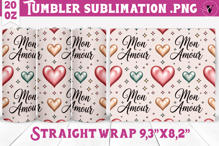 Valentines Tumbler | Spring & Valentine sublimation
