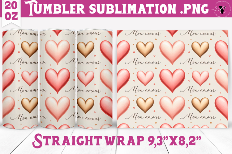 Valentines Tumbler | Spring & Valentine sublimation