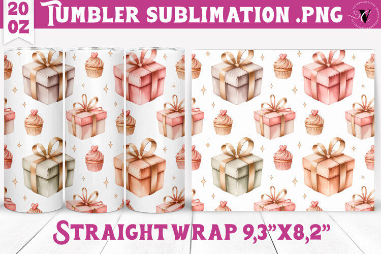 Valentines Tumbler | Spring & Valentine sublimation example image 1
