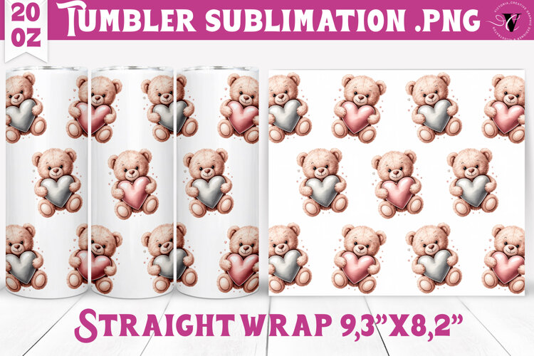 Valentines Tumbler | Spring & Valentine sublimation example image 1