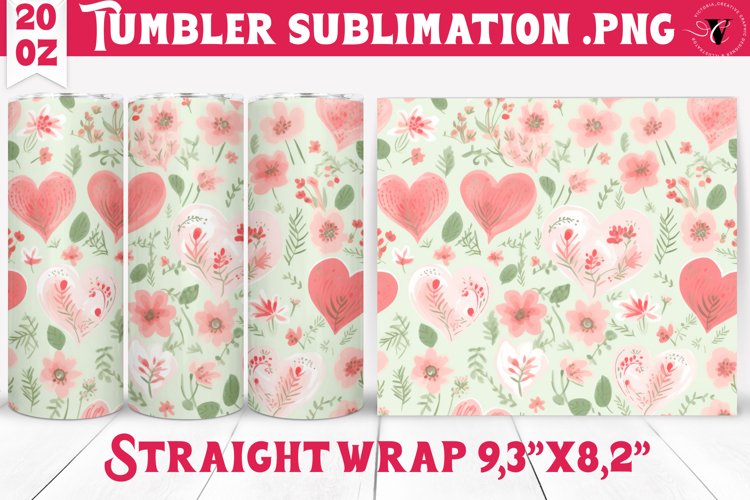20 Oz Sublimation Tumbler Wrap Image 21