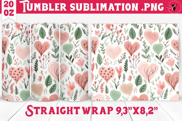 20 Oz Sublimation Tumbler Wrap Image 17