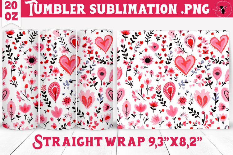 20 Oz Sublimation Tumbler Wrap Image 16