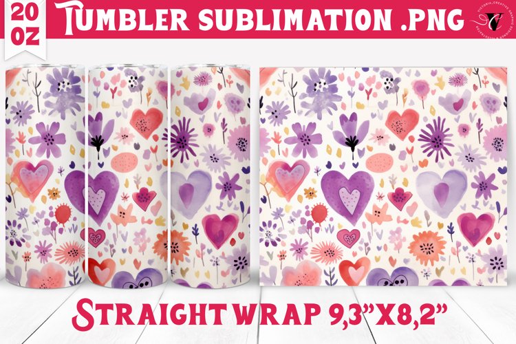 20 Oz Sublimation Tumbler Wrap Image 8