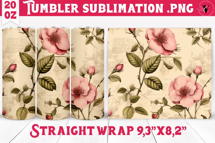 20 Oz Sublimation Tumbler Wrap Image 14