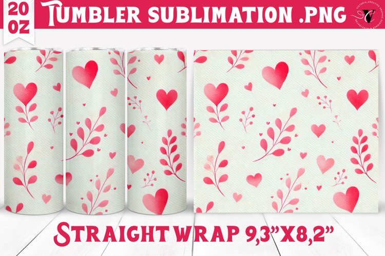 20 Oz Sublimation Tumbler Wrap Image 20