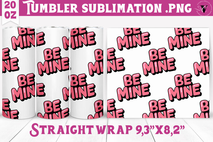 Valentines Tumbler | Spring & Valentine sublimation example image 1