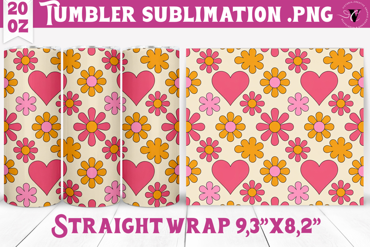 Valentines Tumbler | Spring & Valentine sublimation