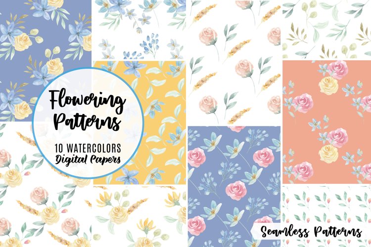 Floral Seamless Pattern Image 23