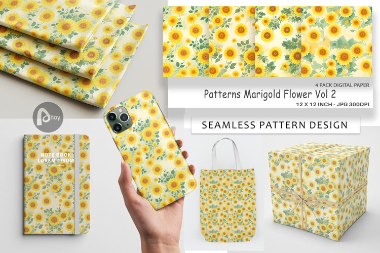 Marigold Clipart Image 6