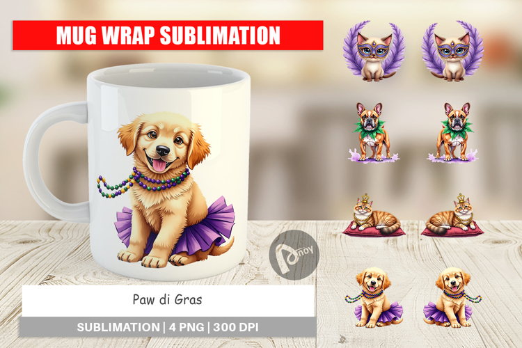 Carnival Jungle Safari Mug Wrap