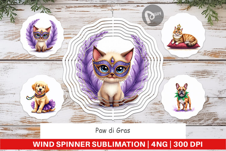 Carnival Jungle Safari Wind Spinner example image 1