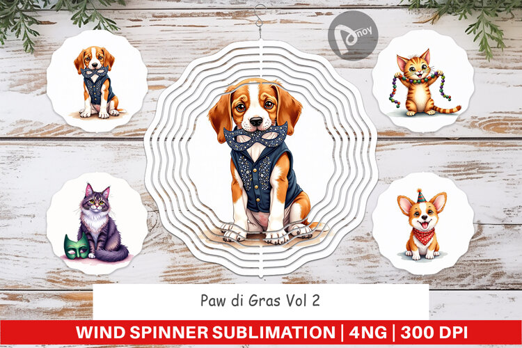 Carnival Jungle Safari Wind Spinner example image 1