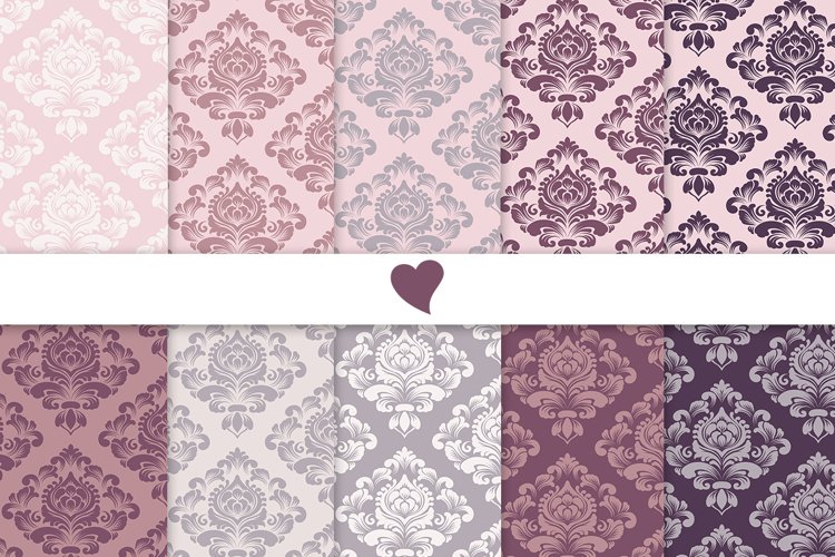 Valentine Scrapbook Paper Image 2