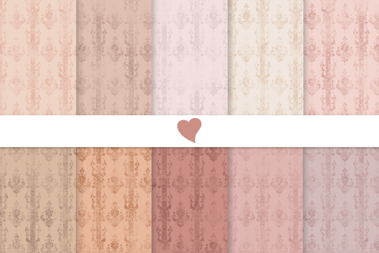 Boho Scrapbook Paper Image 6