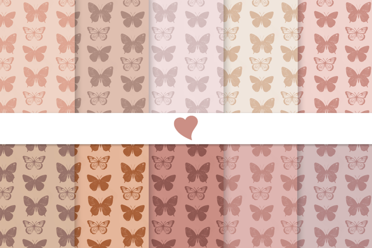 Boho Scrapbook Paper Image 23