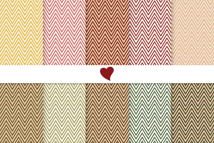 Christmas tones seamless paper patterns