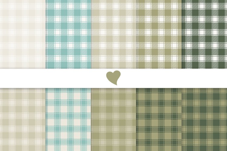 Buffalo Plaid Digital Paper Image 5