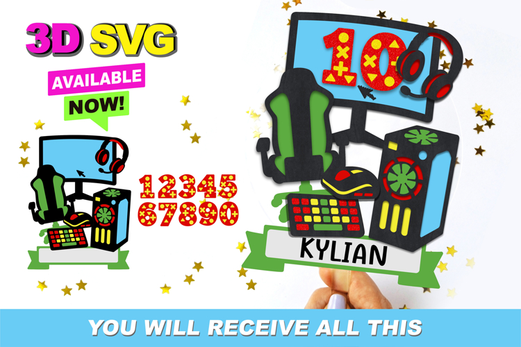 Gamer Clipart Image 2