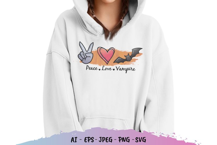 Peace Love Halloween Svg Image 18
