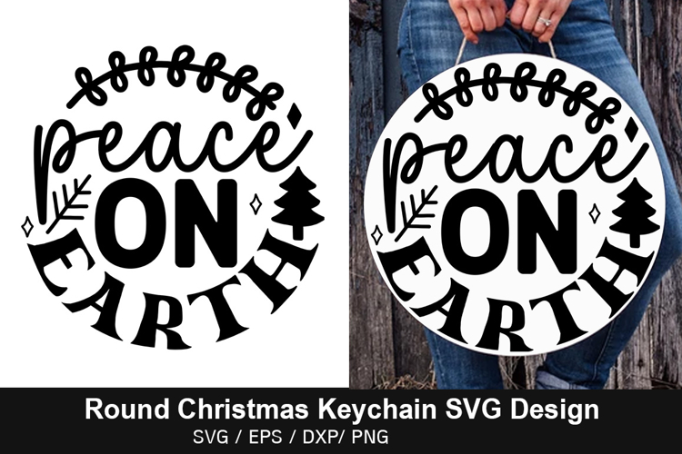 Round Keychain Svg Image 12