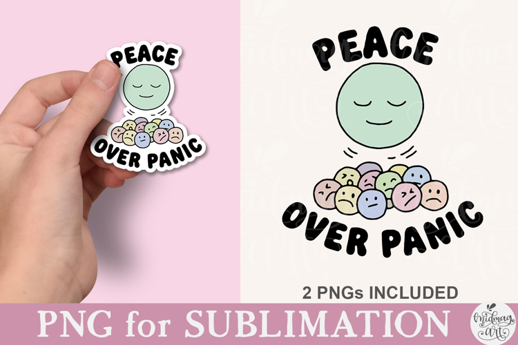 Peace Over Panic PNG