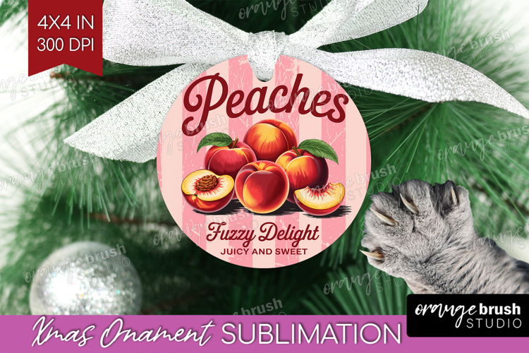 Peach Clipart Image 5