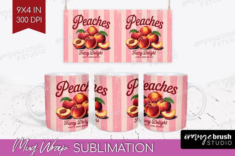 Peach Clipart Image 7
