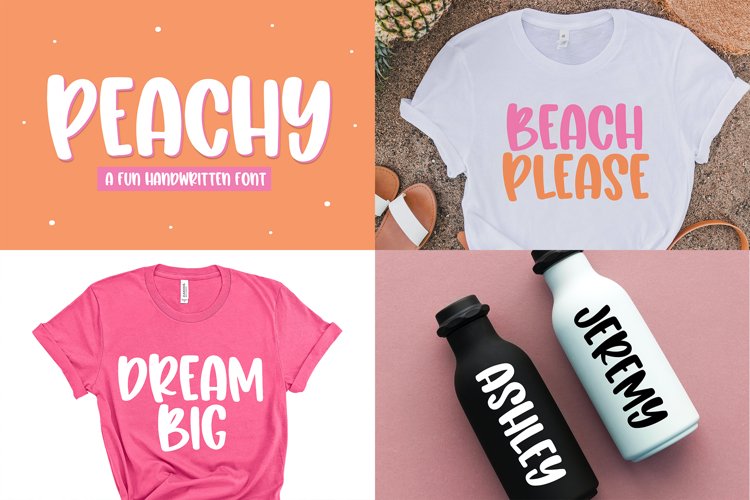 Crafty Font Bundle - 30 Handwritten Fonts for Crafters