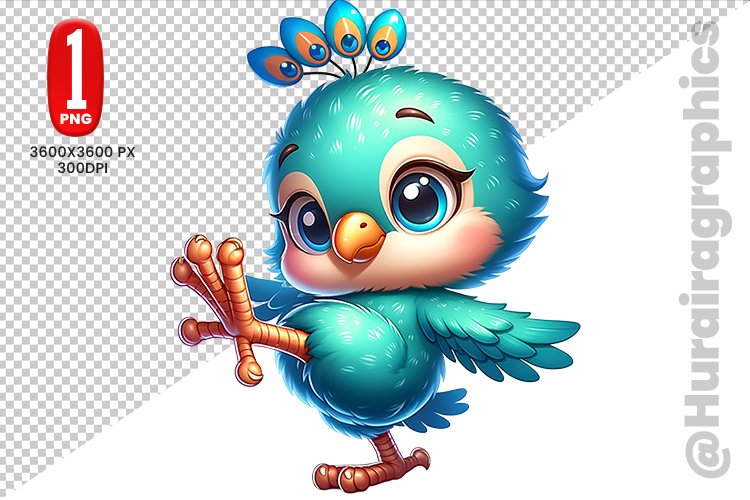 Peacock Clipart Image 3