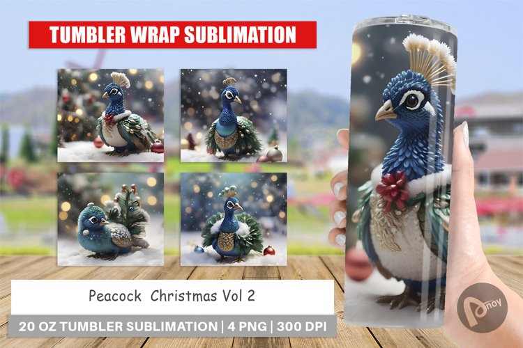Christmas Tumbler Wrap Image 7