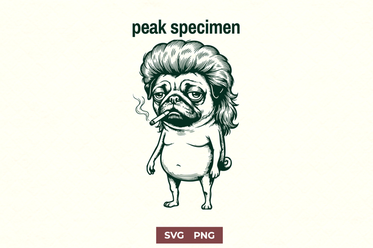 Pug Svg Image 4