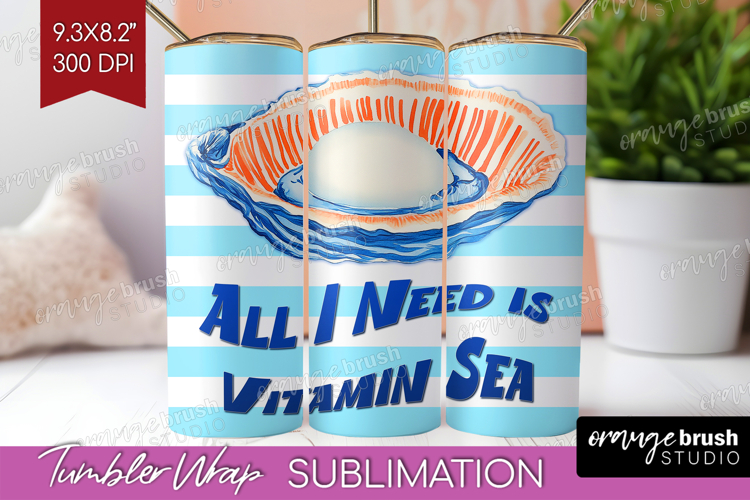 Pearl Nautical Tumbler Wrap Sea Quotes Tumbler PNG