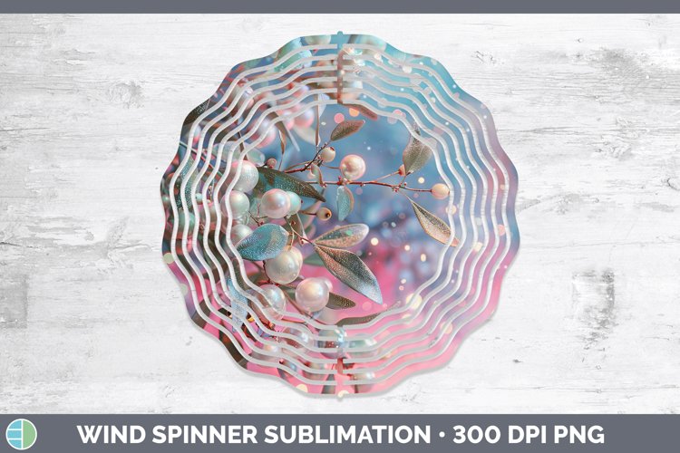 GorgeousPearl Christmas Wind Spinner design.