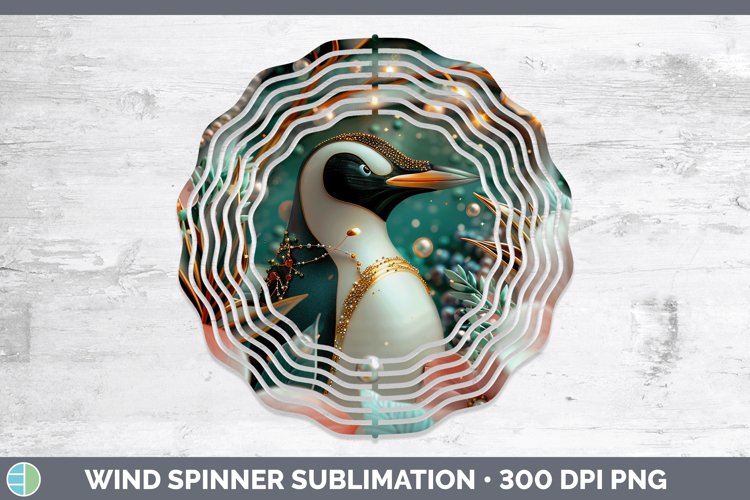 GorgeousPearl Christmas Wind Spinner design.