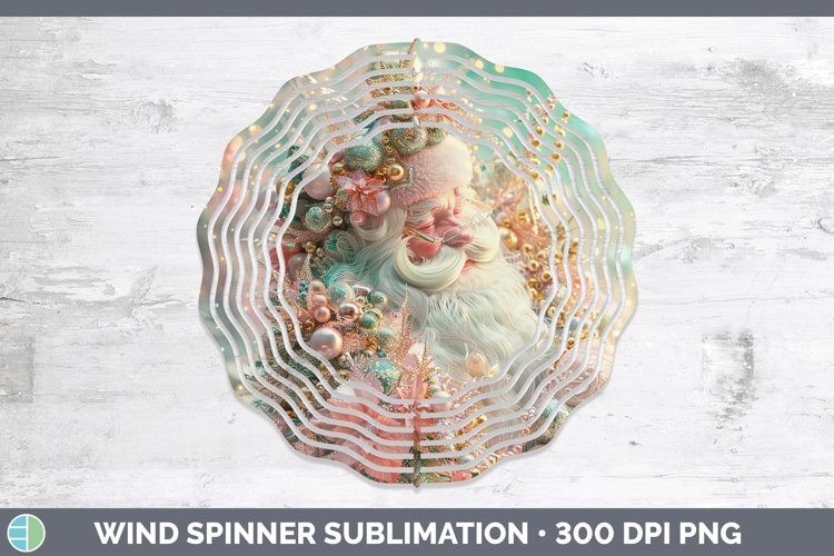 GorgeousPearl Christmas Wind Spinner design.