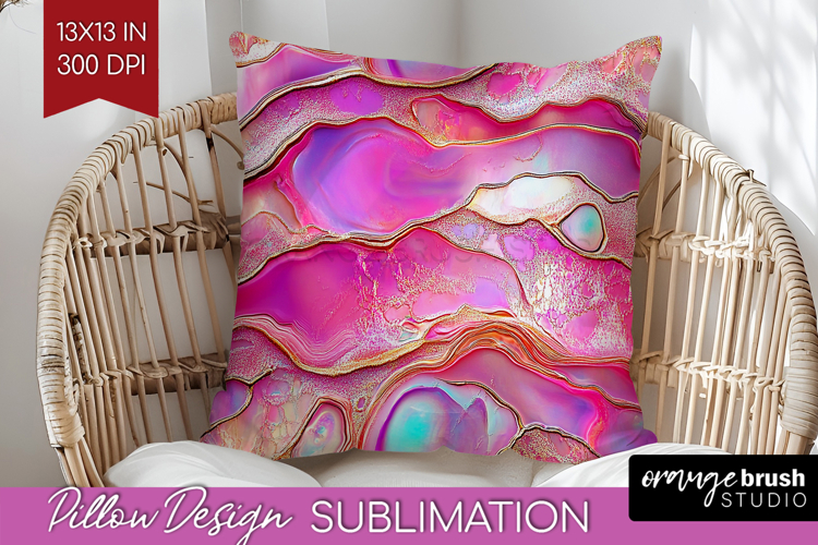 Pearl Pillow Sublimation - Pearl Texture Pillow Cover PNG