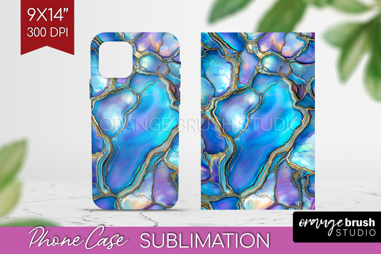Pearl Phone Case PNG - Pearl Texture Case PNG Sublimation