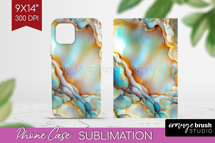 Pearl Phone Case PNG - Pearl Texture Case PNG Sublimation