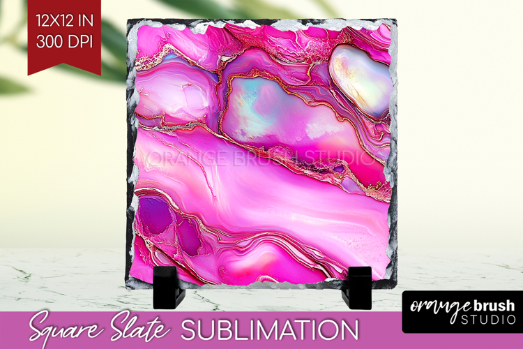Pearl Slate PNG - Pearl Texture Square Slate Sublimation
