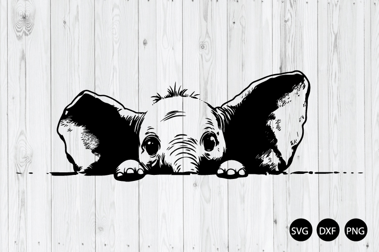 Elephant Head SVGs