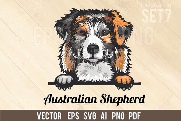 Peeking Dog Svg Image 4