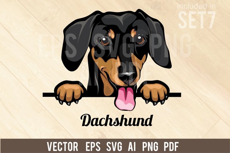 Peeking Dog Svg Image 18