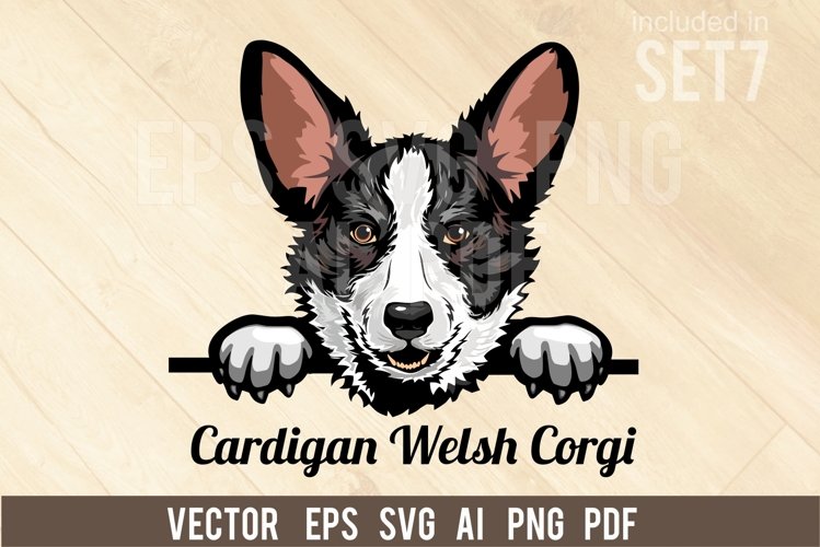 Peeking Dog Svg Image 9