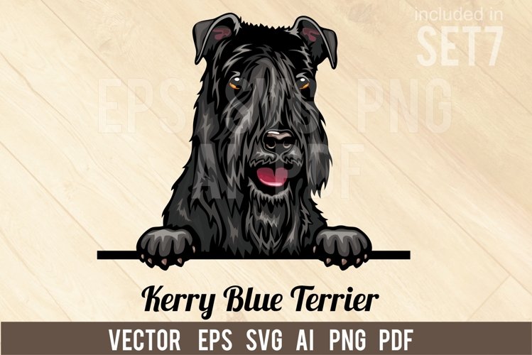 Peeking Dog Svg Image 10
