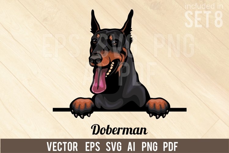 Peeking Dog Svg Image 5