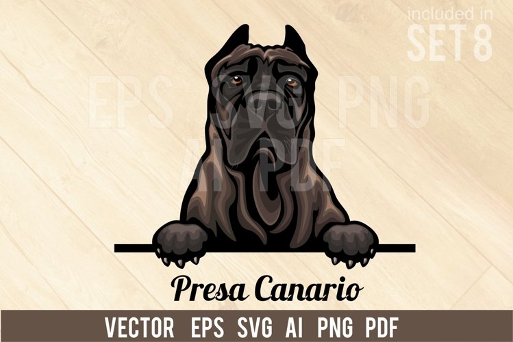 Peeking Dog Svg